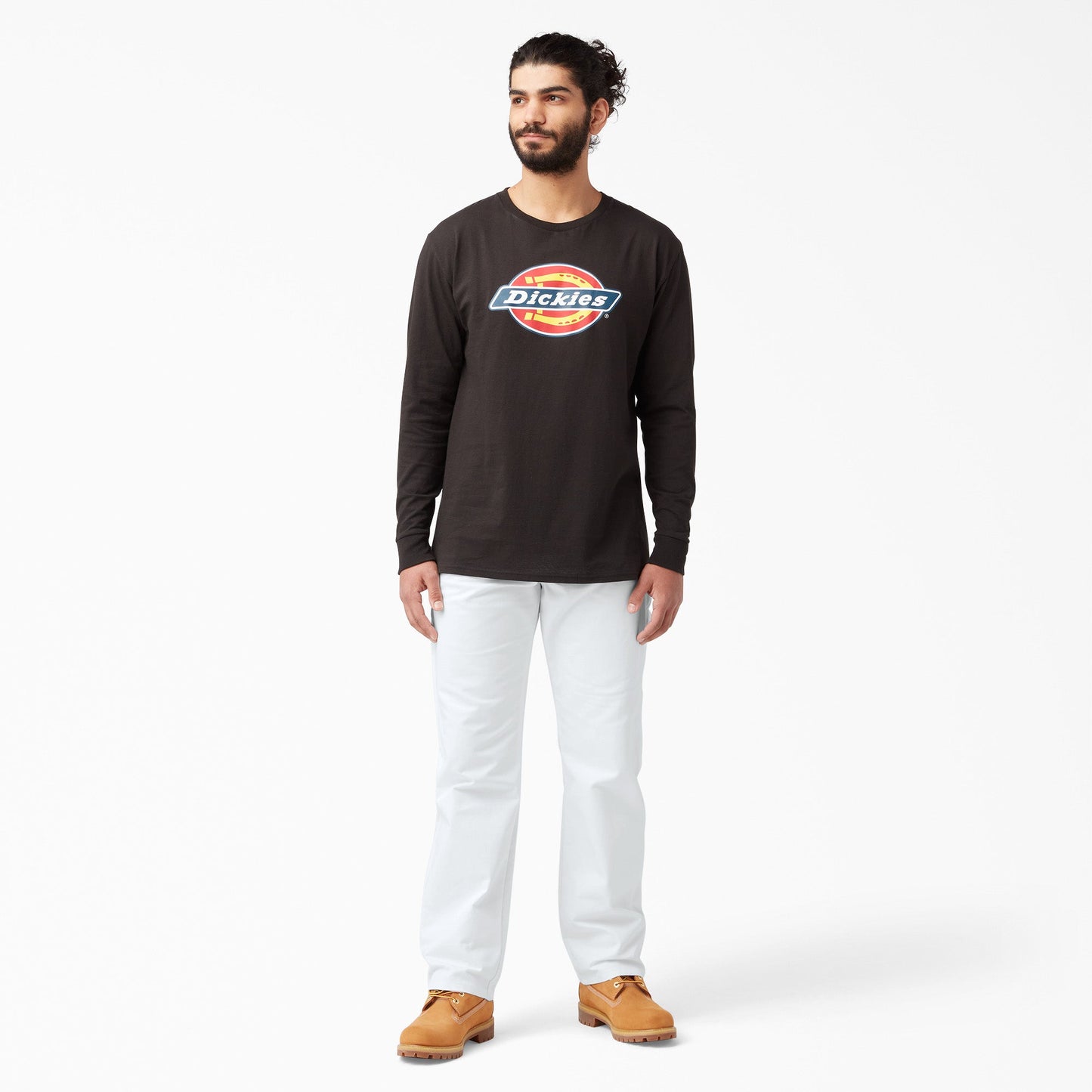 Relaxed Fit Straight Leg Painter's Pants