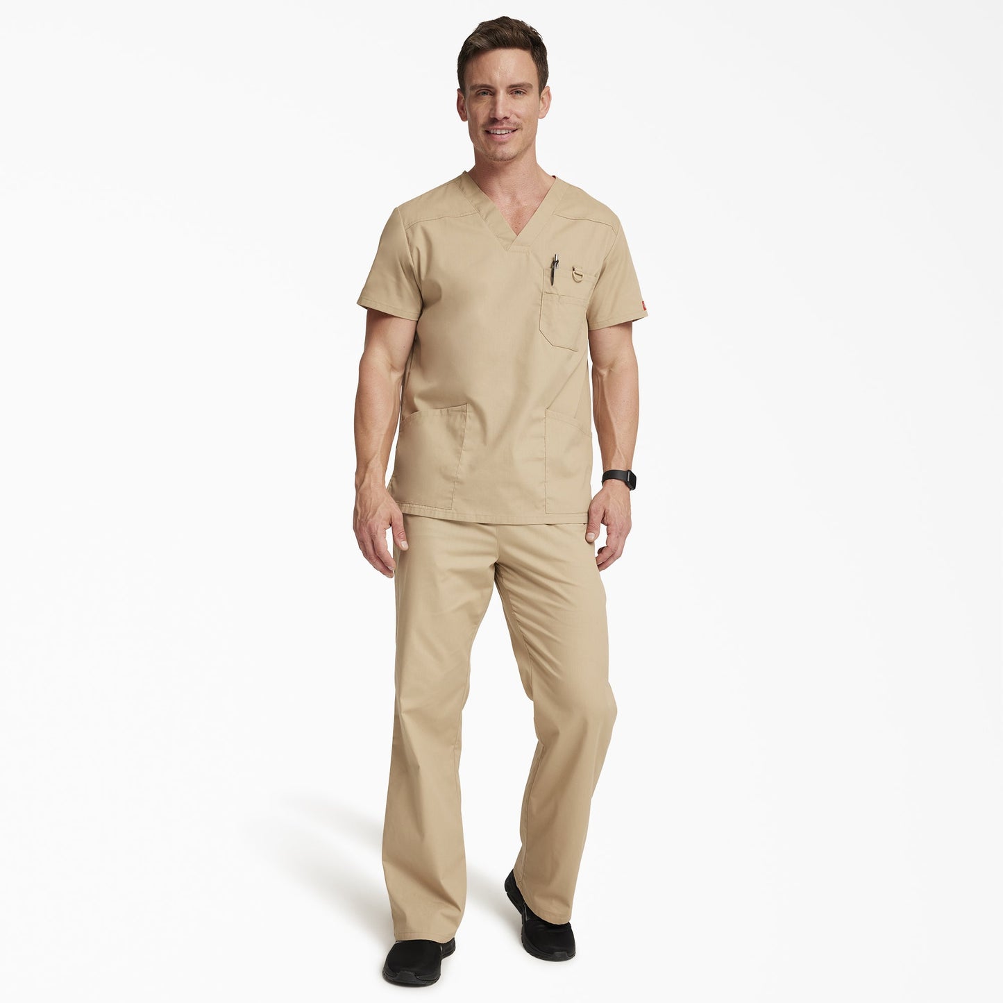 Men's EDS Signature V-Neck Scrub Top