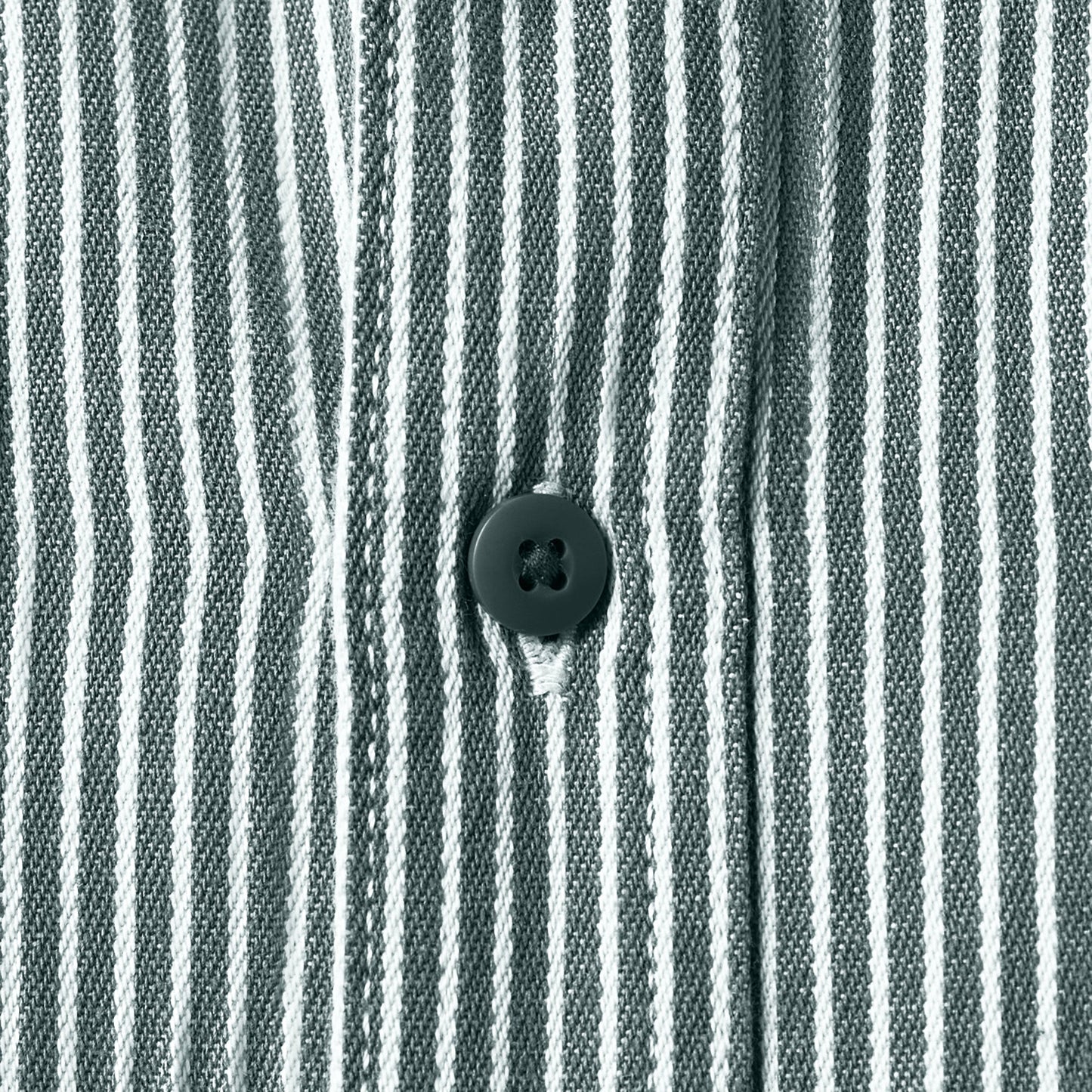 Hickory Stripe Button-Up Shirt