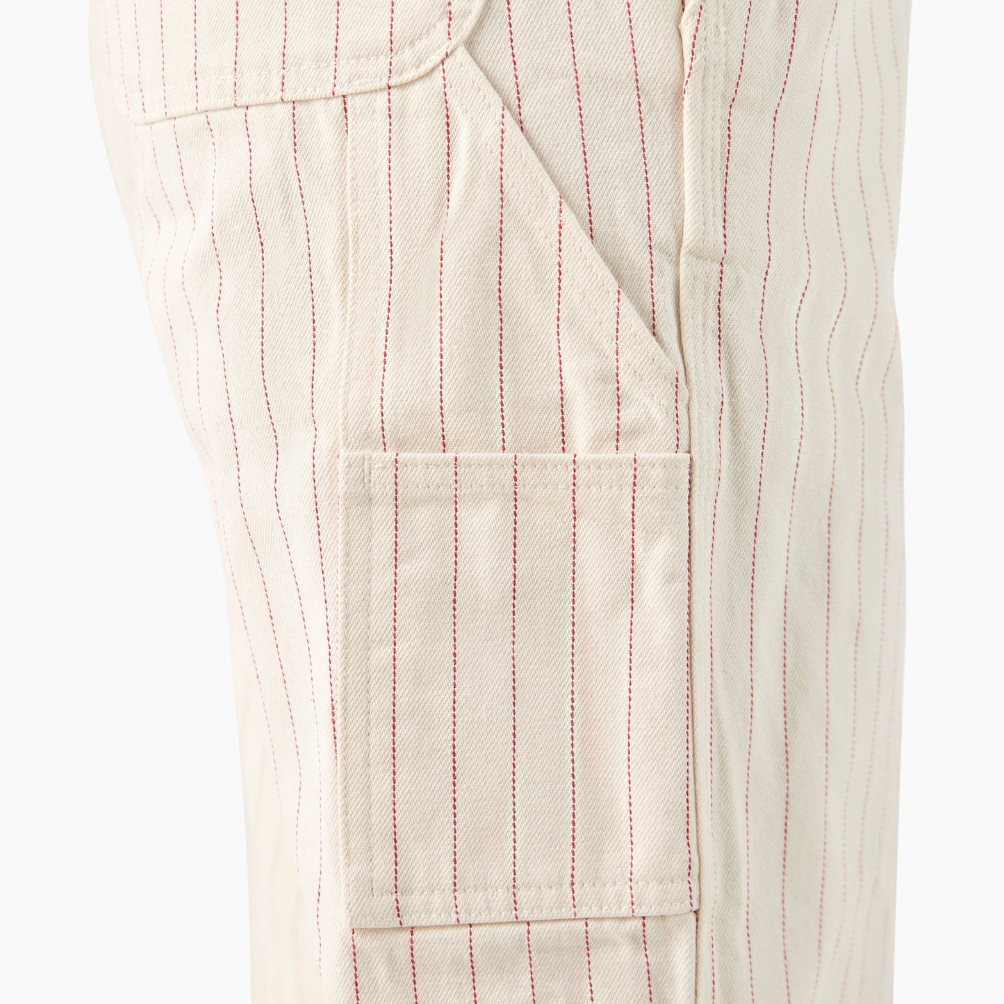 Women’s Pinstripe Service Bib Overalls