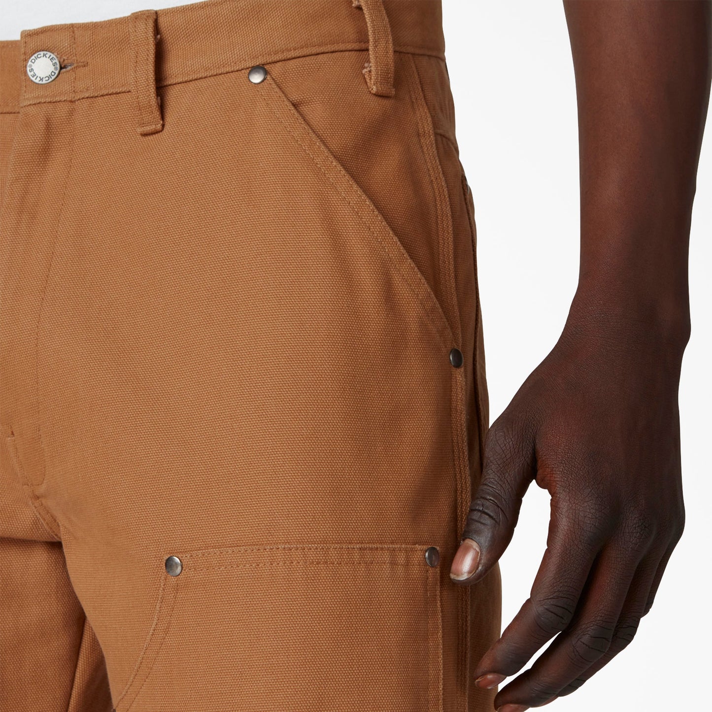Relaxed Fit Double Knee Duck Pants