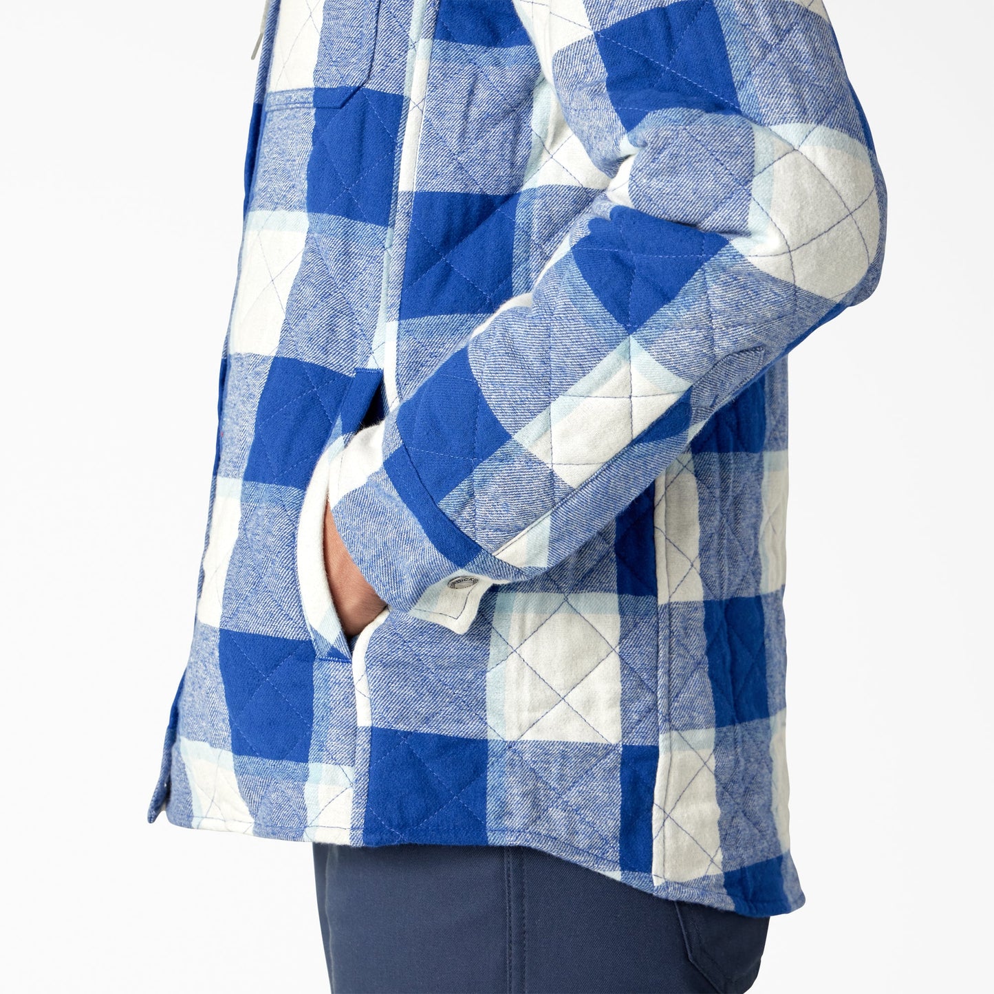 Women's Flannel Hooded Shirt Jacket