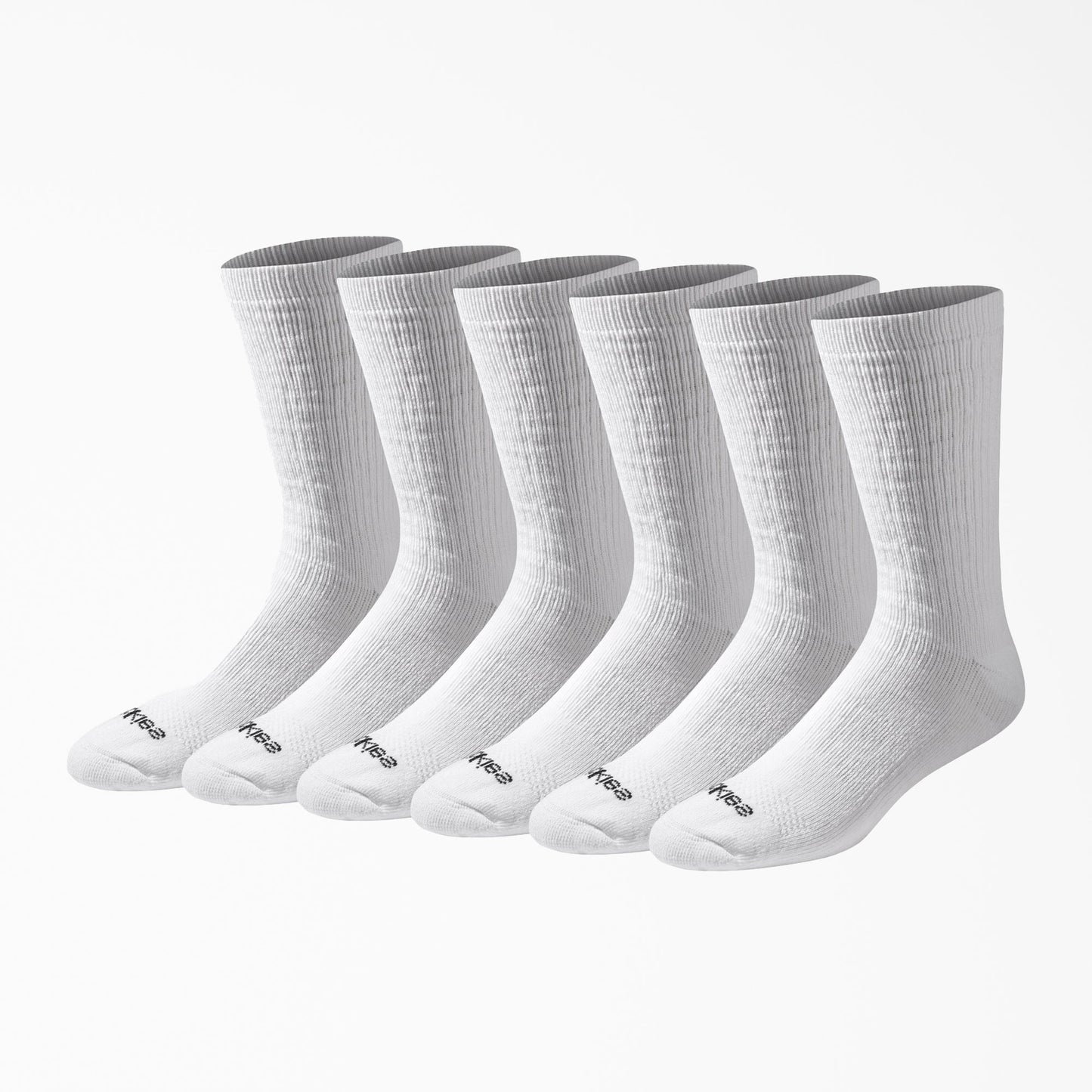 Dri-Tech Cushion Crew Socks, Size 6-12, 6-Pack