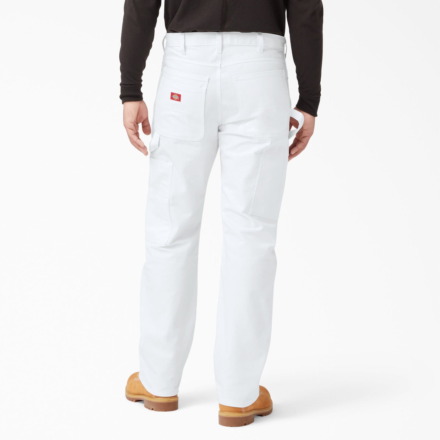 Relaxed Fit Straight Leg Painter's Pants