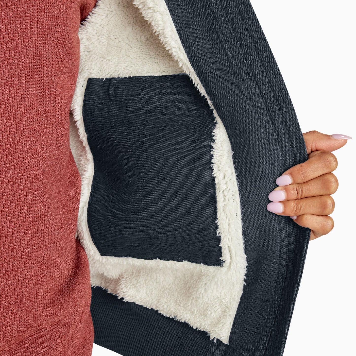 Women's Fleece Lined Duck Canvas Jacket