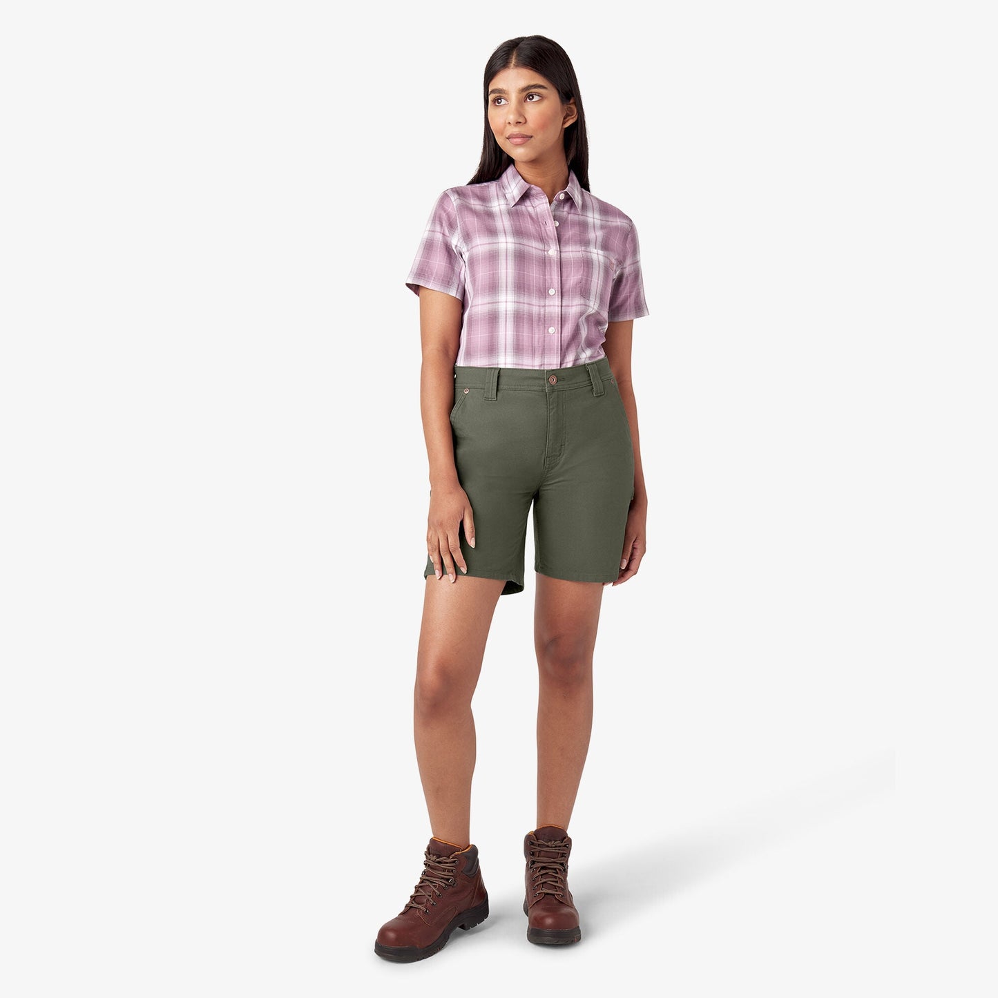 Women’s Duck Carpenter Shorts, 7"