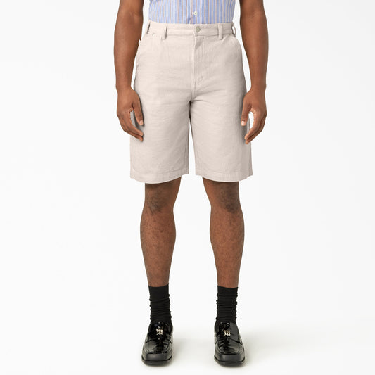Tonal Jacquard Painter's Shorts, 11"