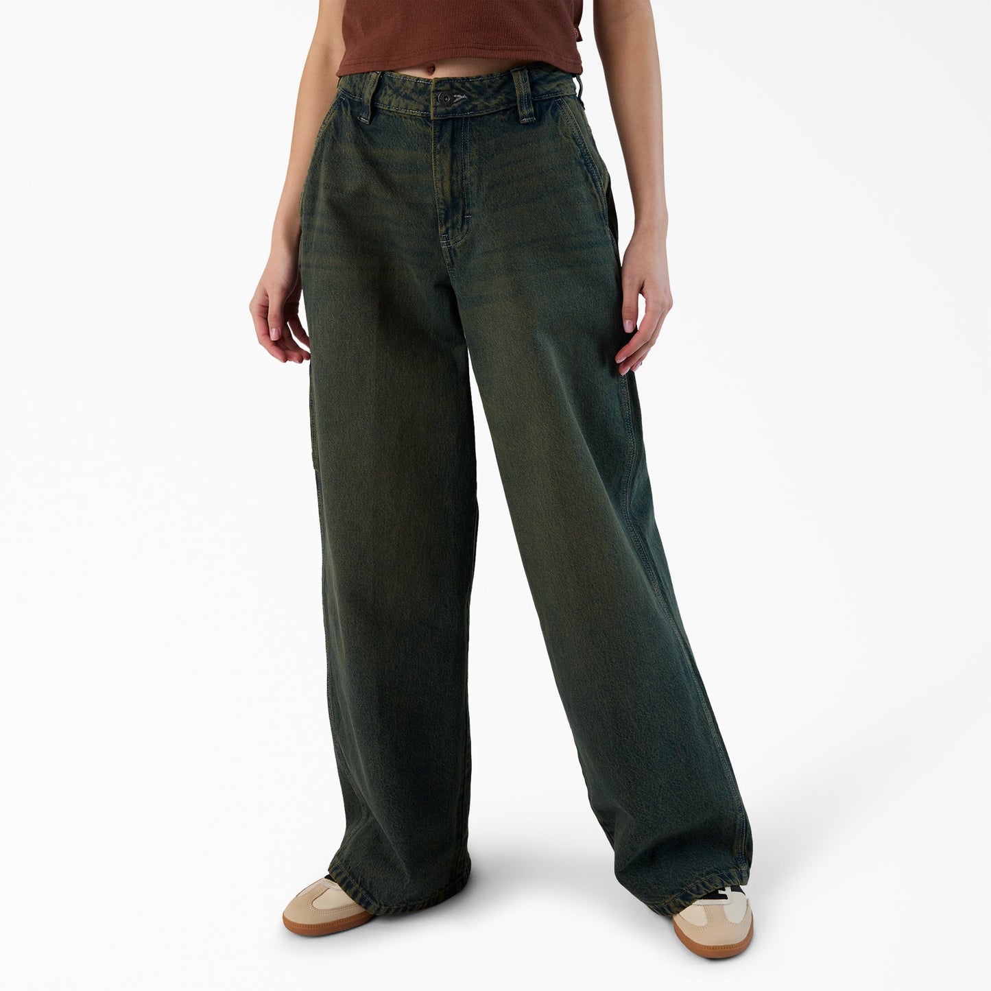Women’s Loose Fit Denim Carpenter Jeans
