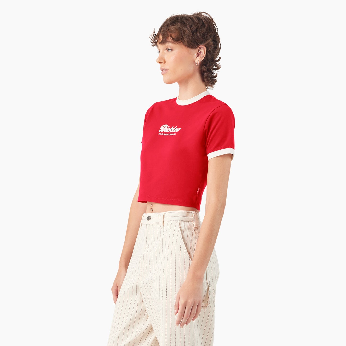 Women’s Lewistown Cropped Ringer T-Shirt