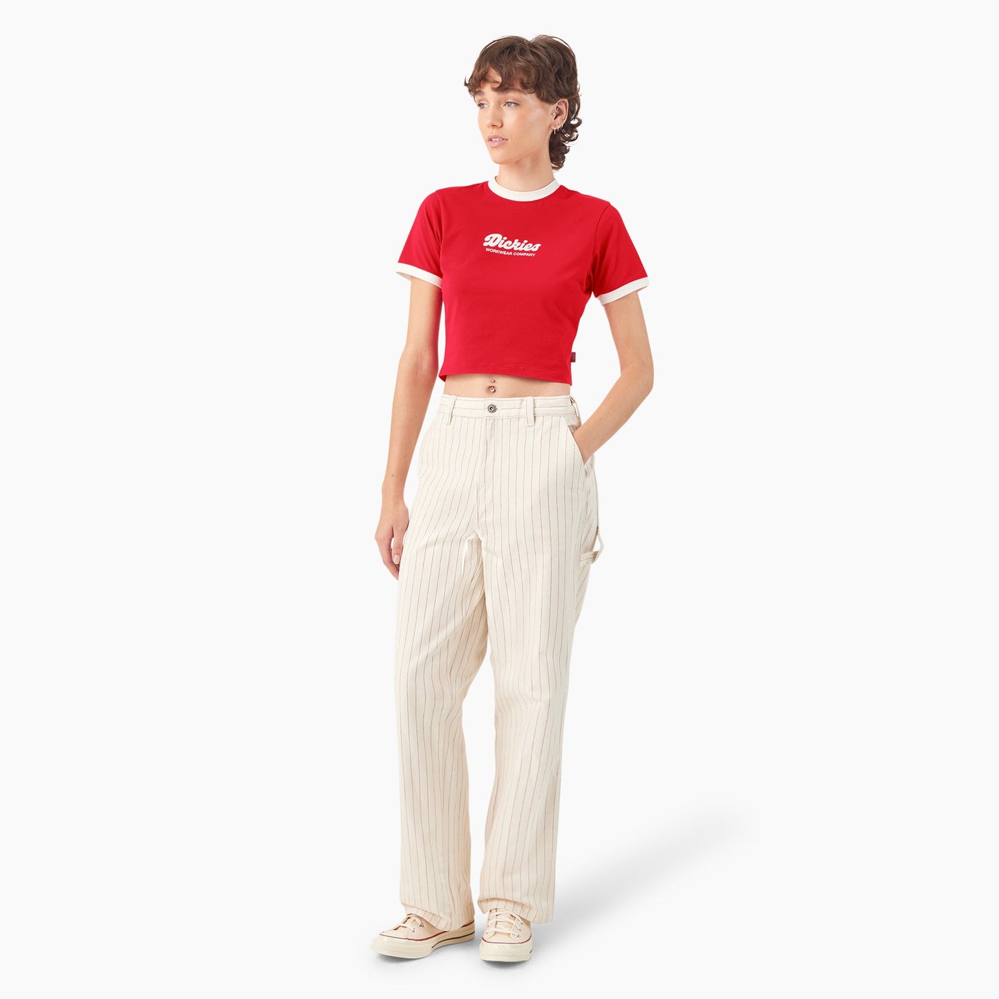 Women’s Lewistown Cropped Ringer T-Shirt