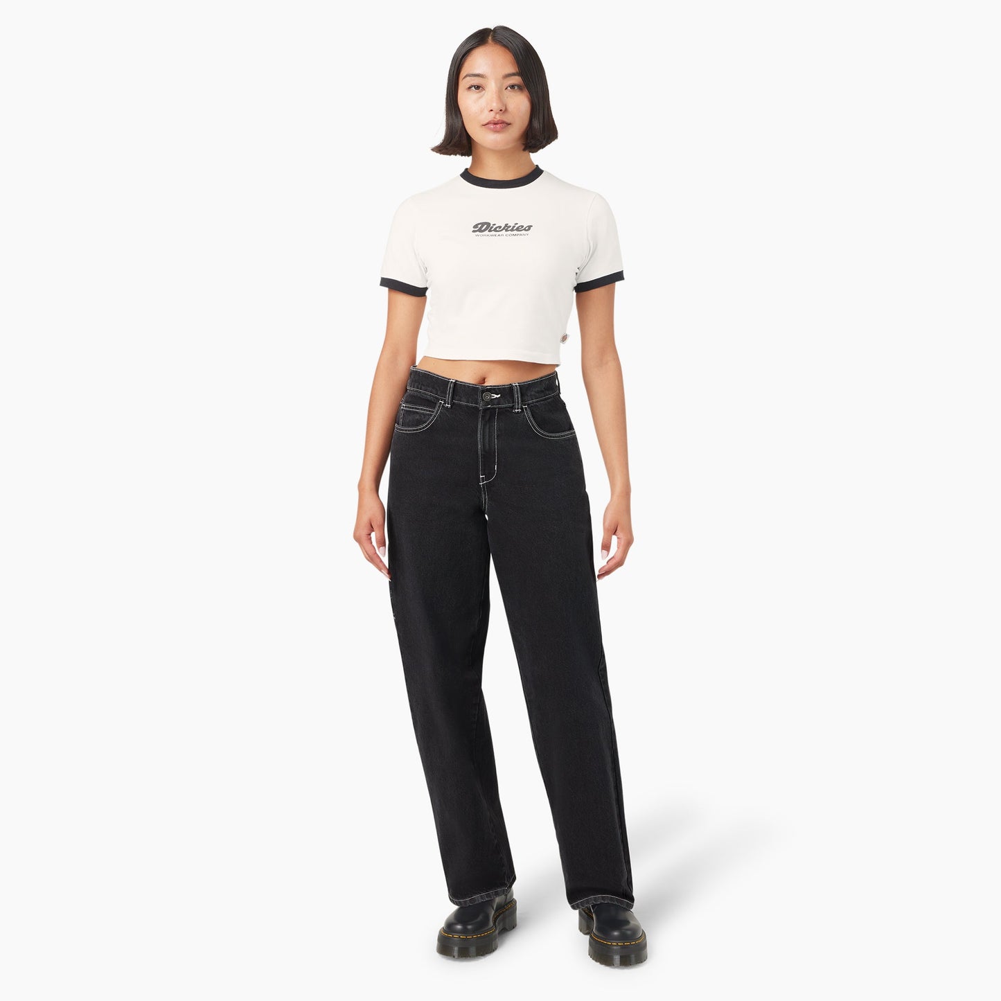 Women’s Lewistown Cropped Ringer T-Shirt