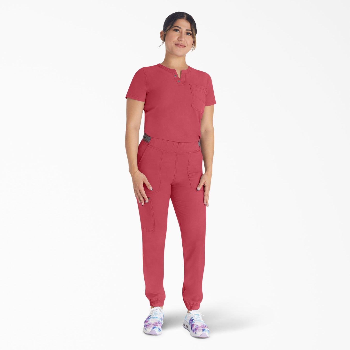 Women's EDS NXT Henley Scrub Top