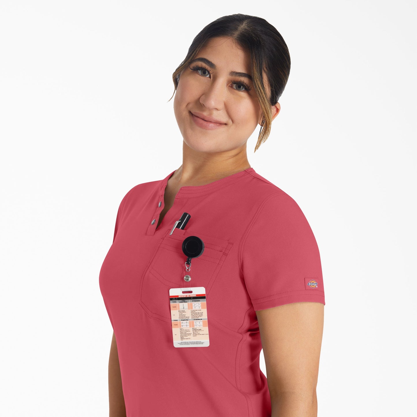 Women's EDS NXT Henley Scrub Top