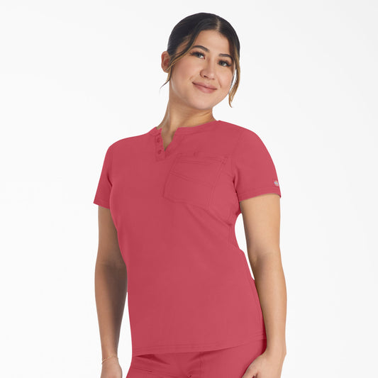 Women's EDS NXT Henley Scrub Top