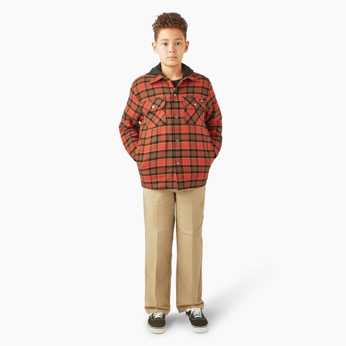 Boys’ Flannel Shirt Jacket