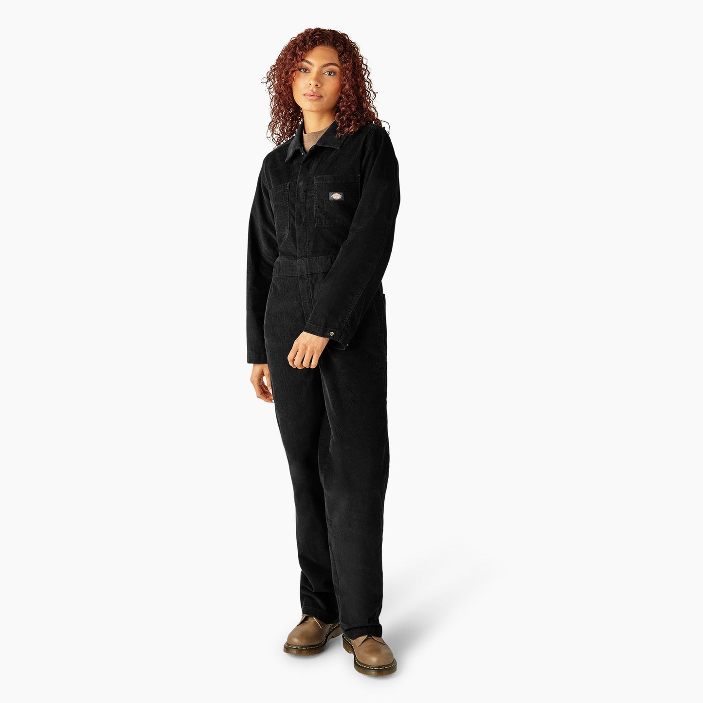 Women's Corduroy Long Sleeve Coveralls