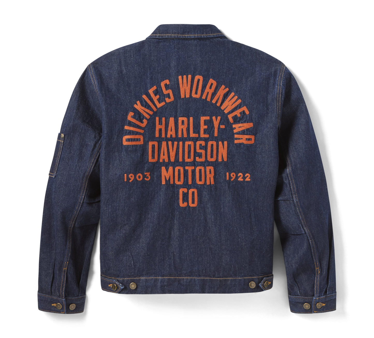 Dickies x Harley-Davidson® Boxy Fit Embroidered Denim Jacket
