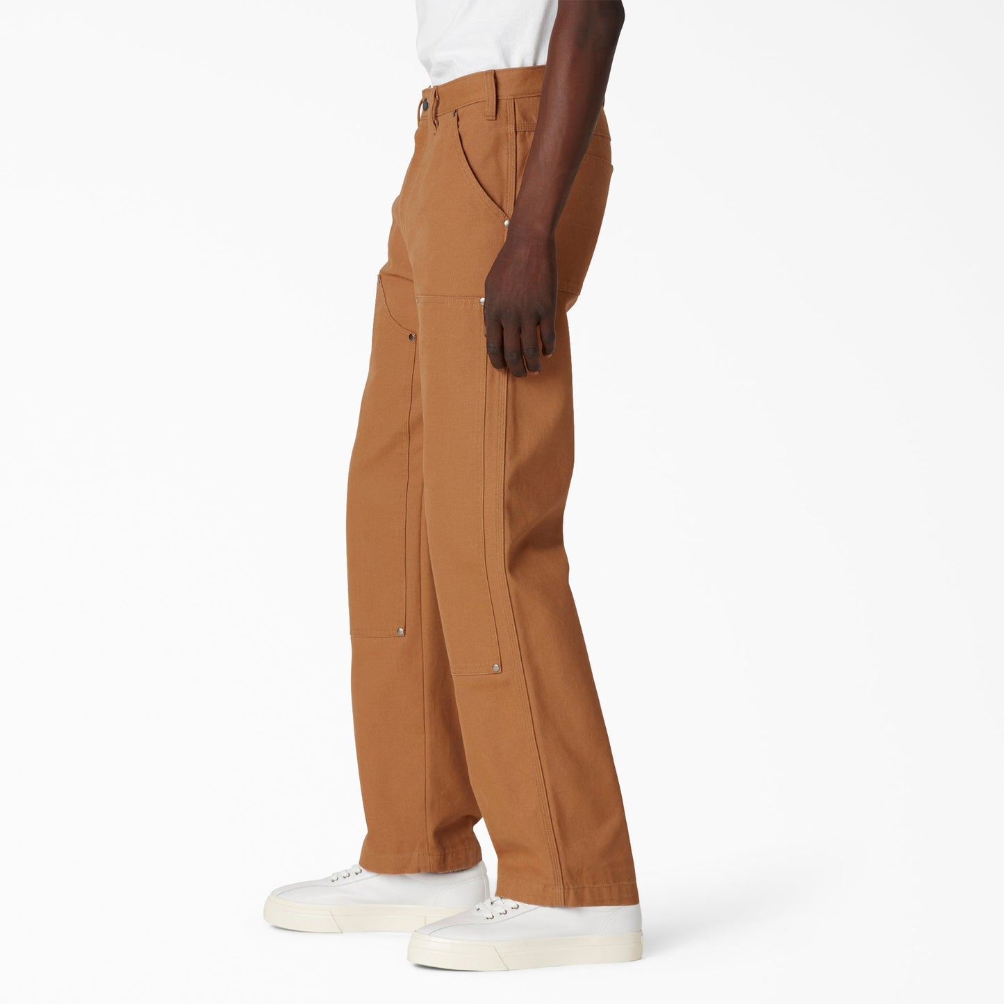 Relaxed Fit Double Knee Duck Pants