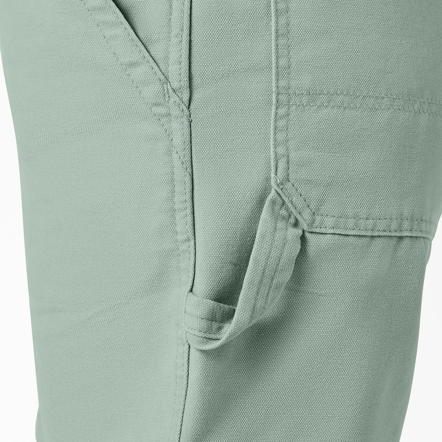 Women's Relaxed Fit Bib Shortalls, 7"