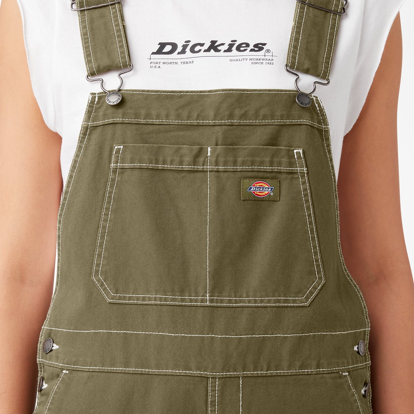 Women’s Cropped Carpenter Bib Overalls