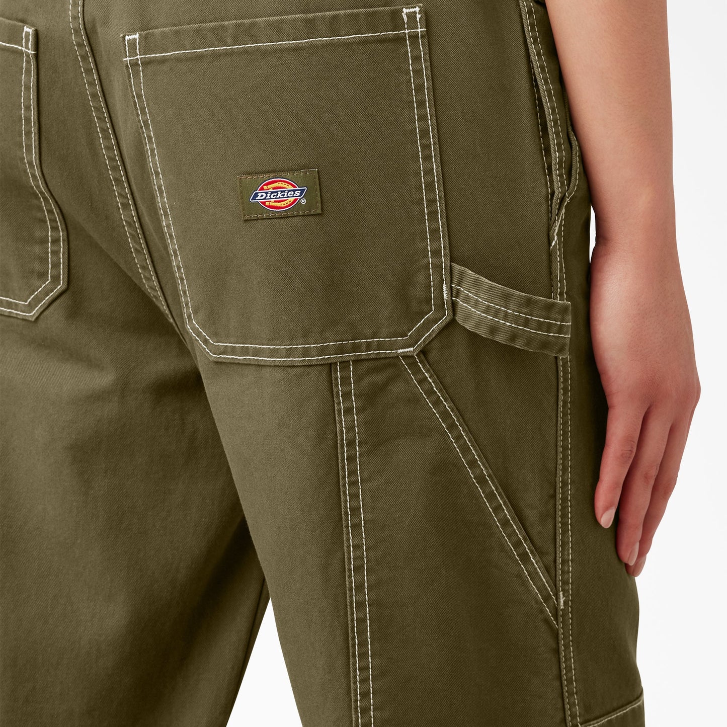 Women’s Cropped Carpenter Bib Overalls