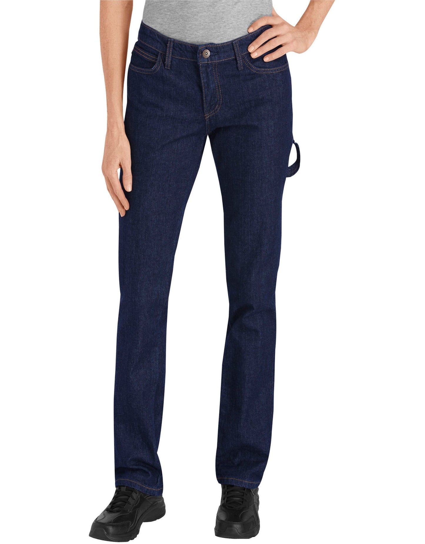 Women's Relaxed Fit Industrial Carpenter Denim Jeans