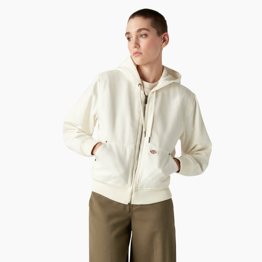 Women's Duck Canvas Fleece Lined Jacket