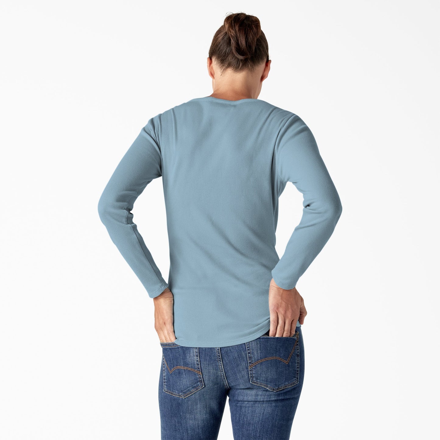 Women's Henley Long Sleeve Shirt