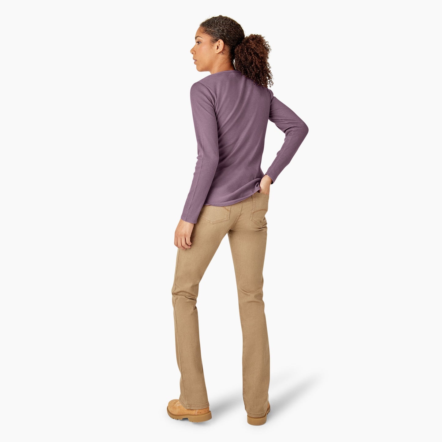 Women's Henley Long Sleeve Shirt