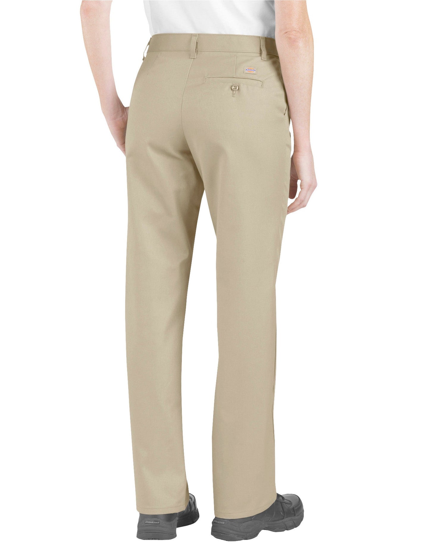Women's Relaxed Fit Flat Front Pants