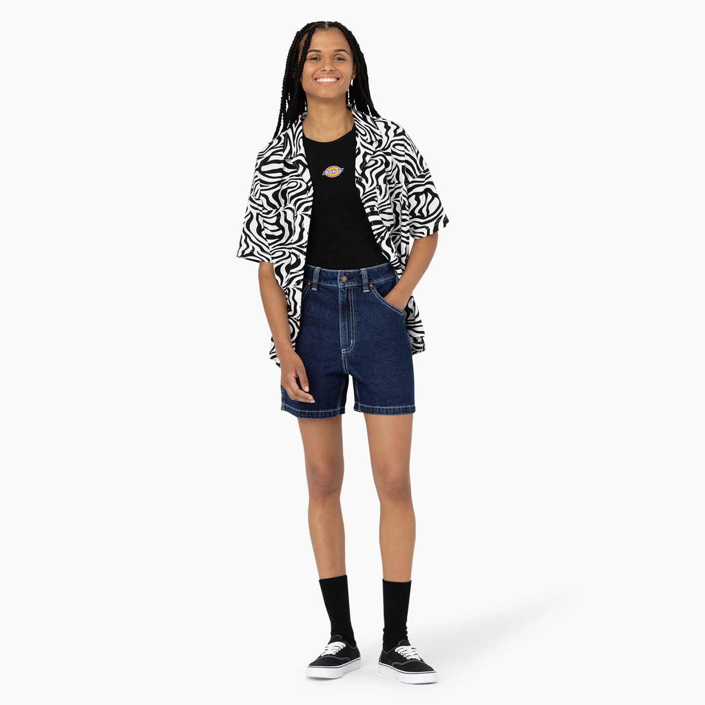 Women's Carpenter Jean Shorts, 5"