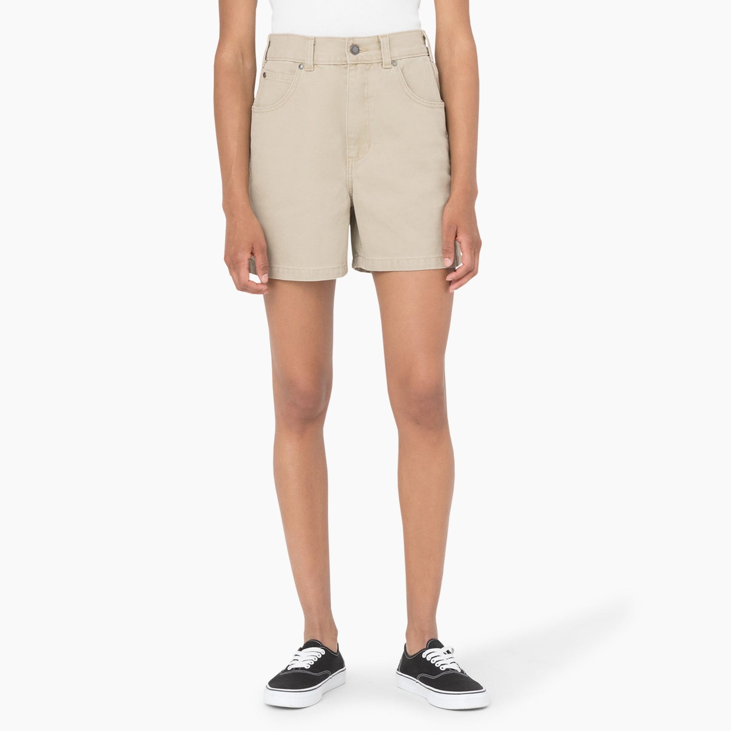 Women's Regular Fit Duck Shorts, 5"