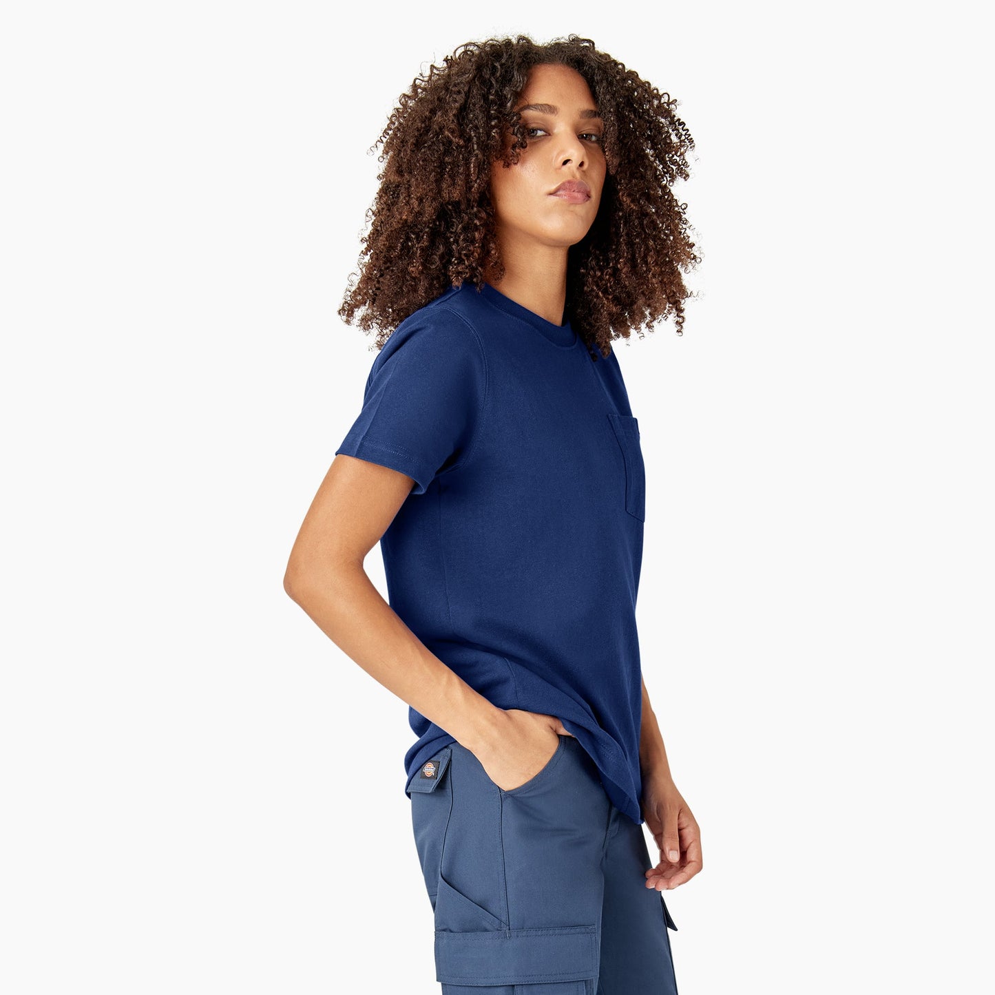 Women's Heavyweight Short Sleeve Pocket T-Shirt