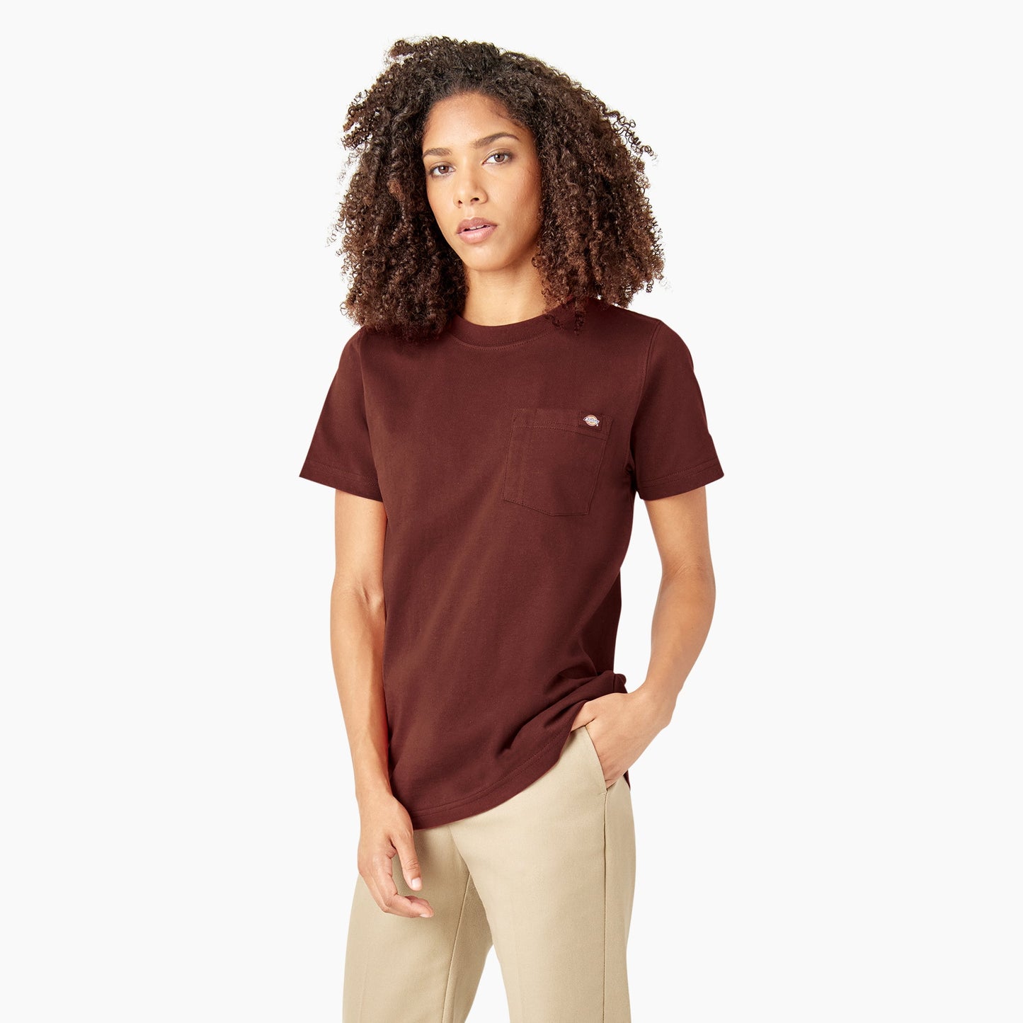 Women's Heavyweight Short Sleeve Pocket T-Shirt