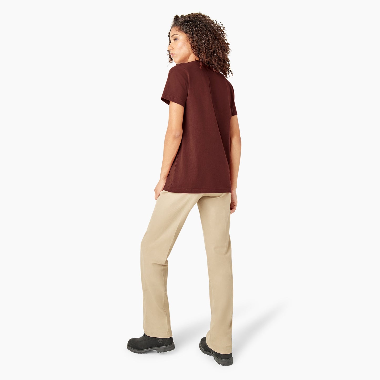 Women's Heavyweight Short Sleeve Pocket T-Shirt