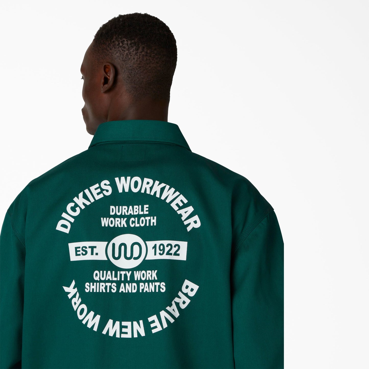 Unlined Graphic Eisenhower Jacket