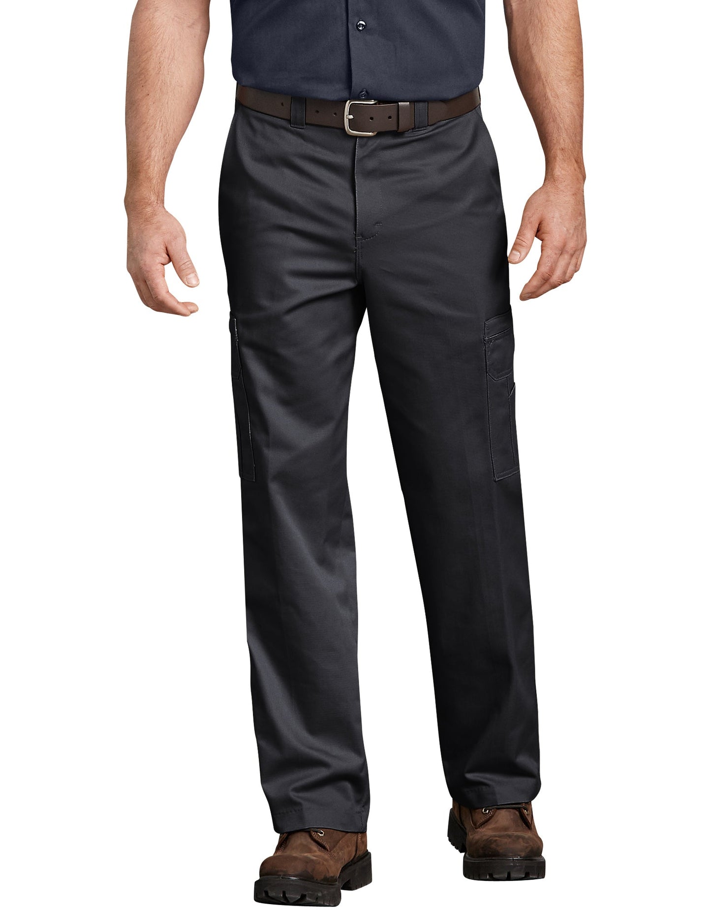 Industrial Relaxed Fit Cotton Cargo Pants