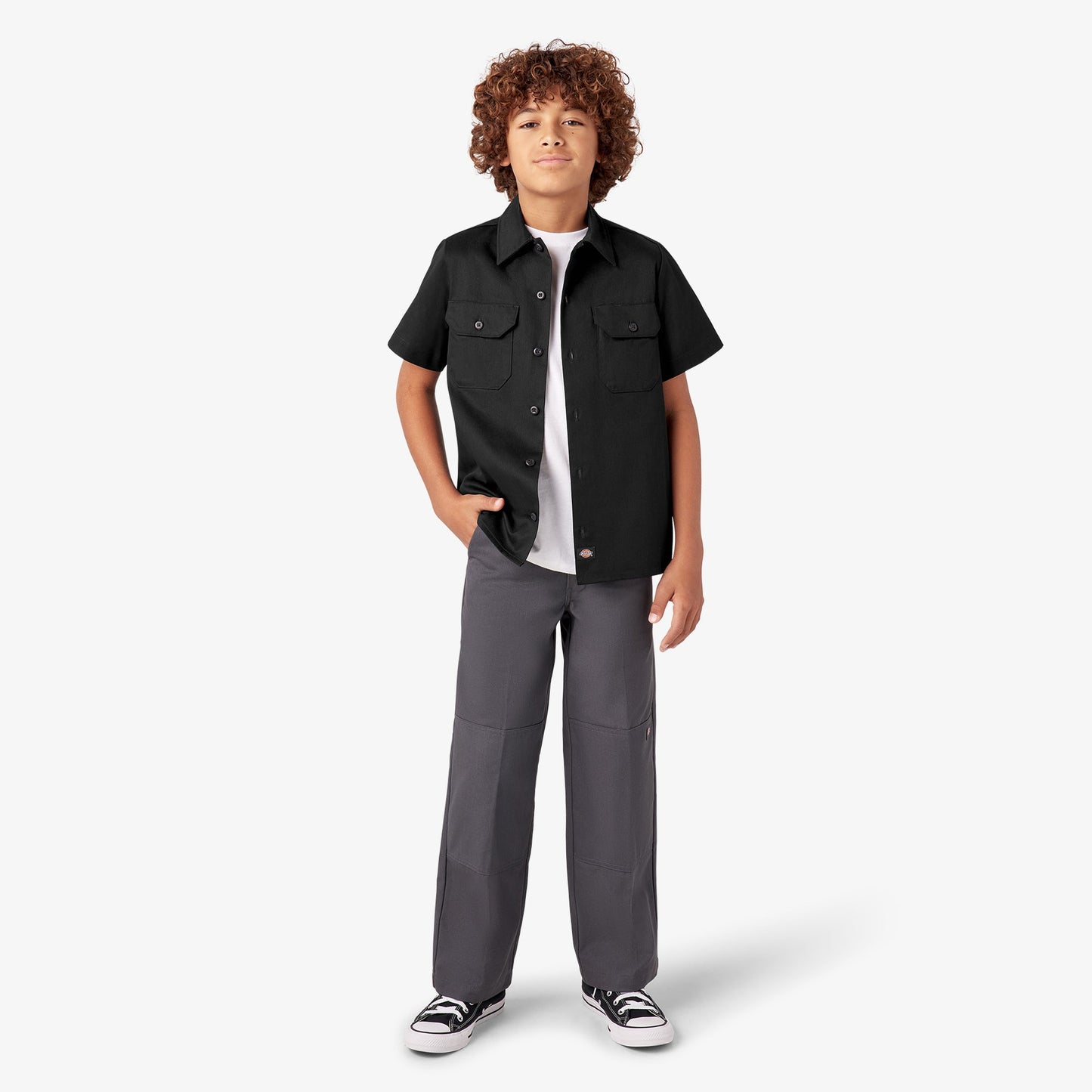 Kids’ Short Sleeve Work Shirt
