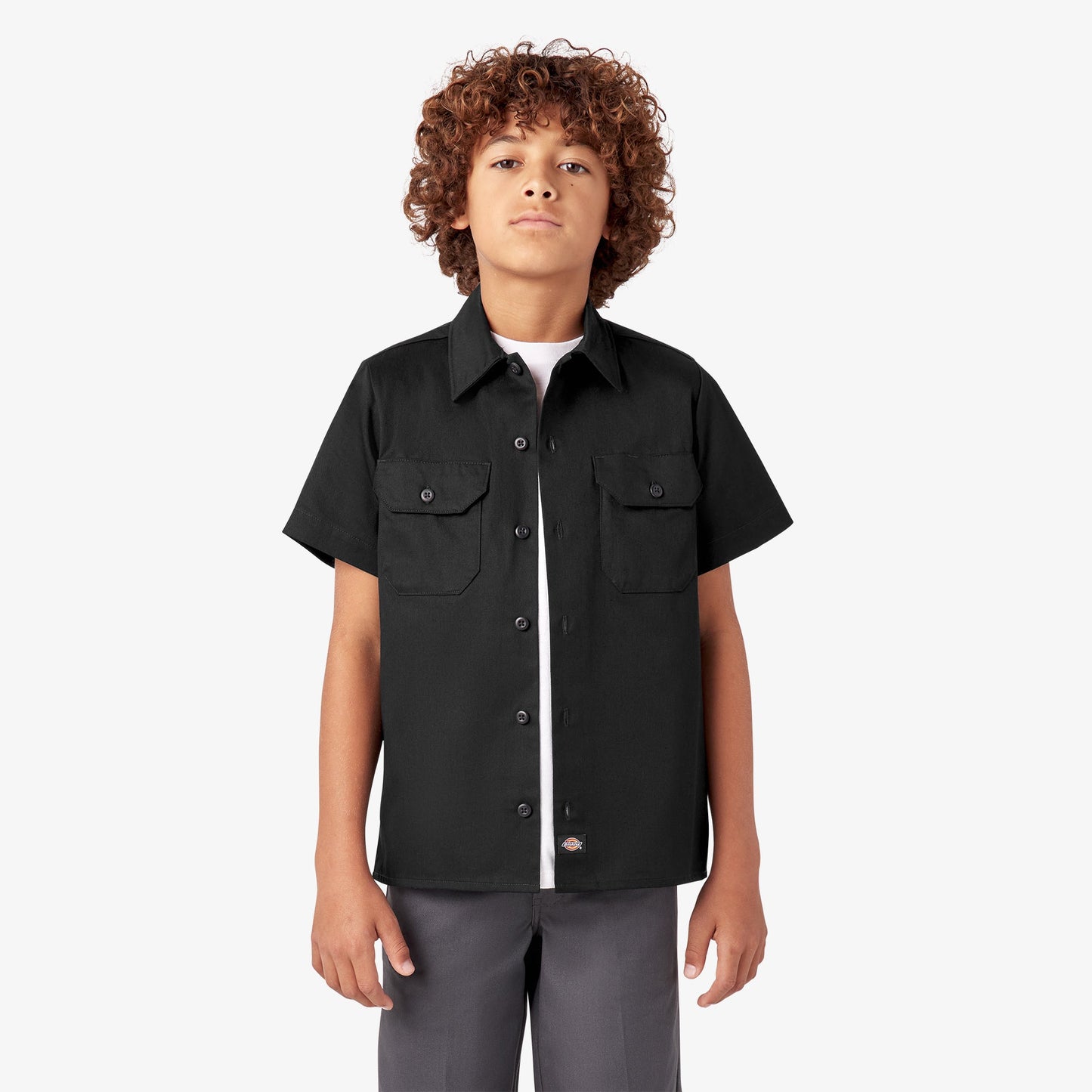 Kids’ Short Sleeve Work Shirt