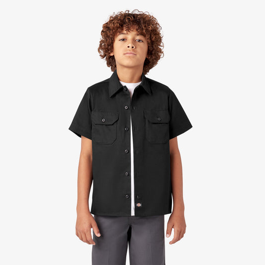 Kids’ Short Sleeve Work Shirt