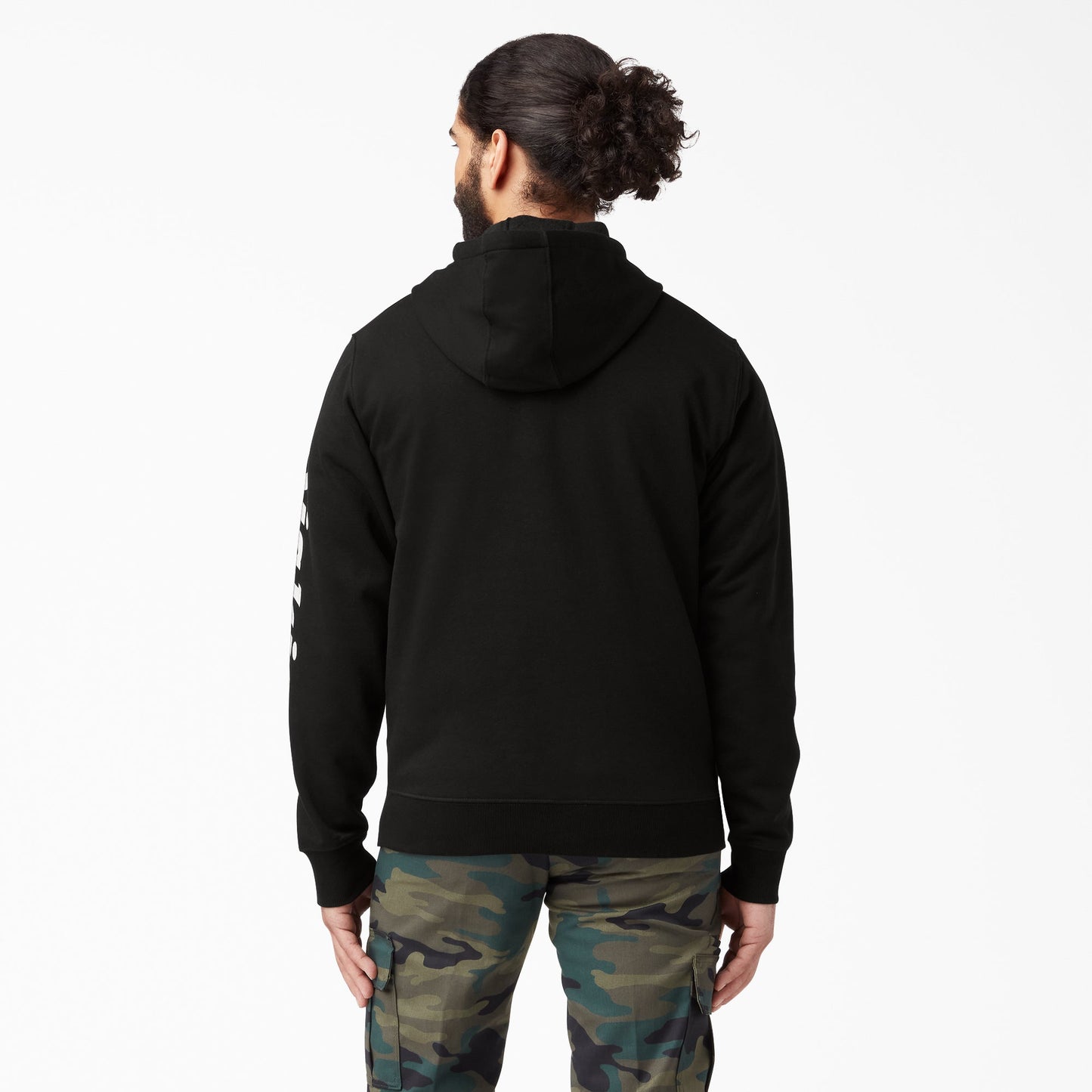 Logo Sleeve Fleece Hoodie