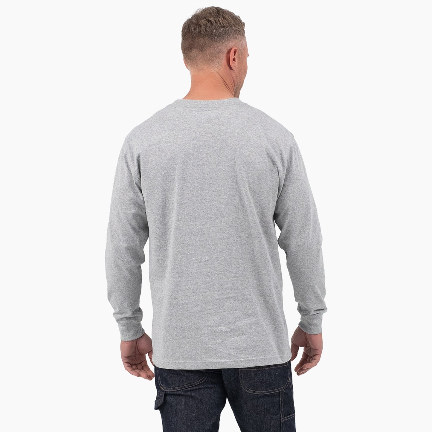 Tri-Color Logo Graphic Long Sleeve T-Shirt