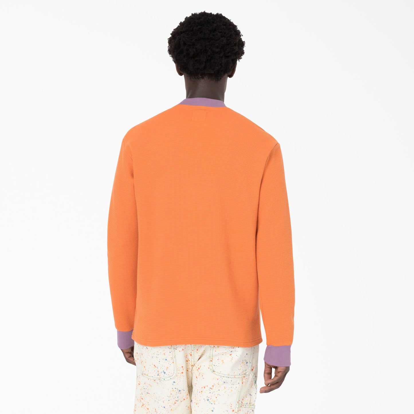 Brain Dead Embroidered Waffle Knit Sweater
