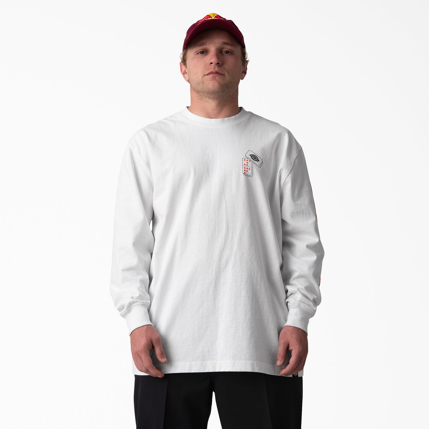 Jamie Foy Logo Graphic Long Sleeve T-Shirt