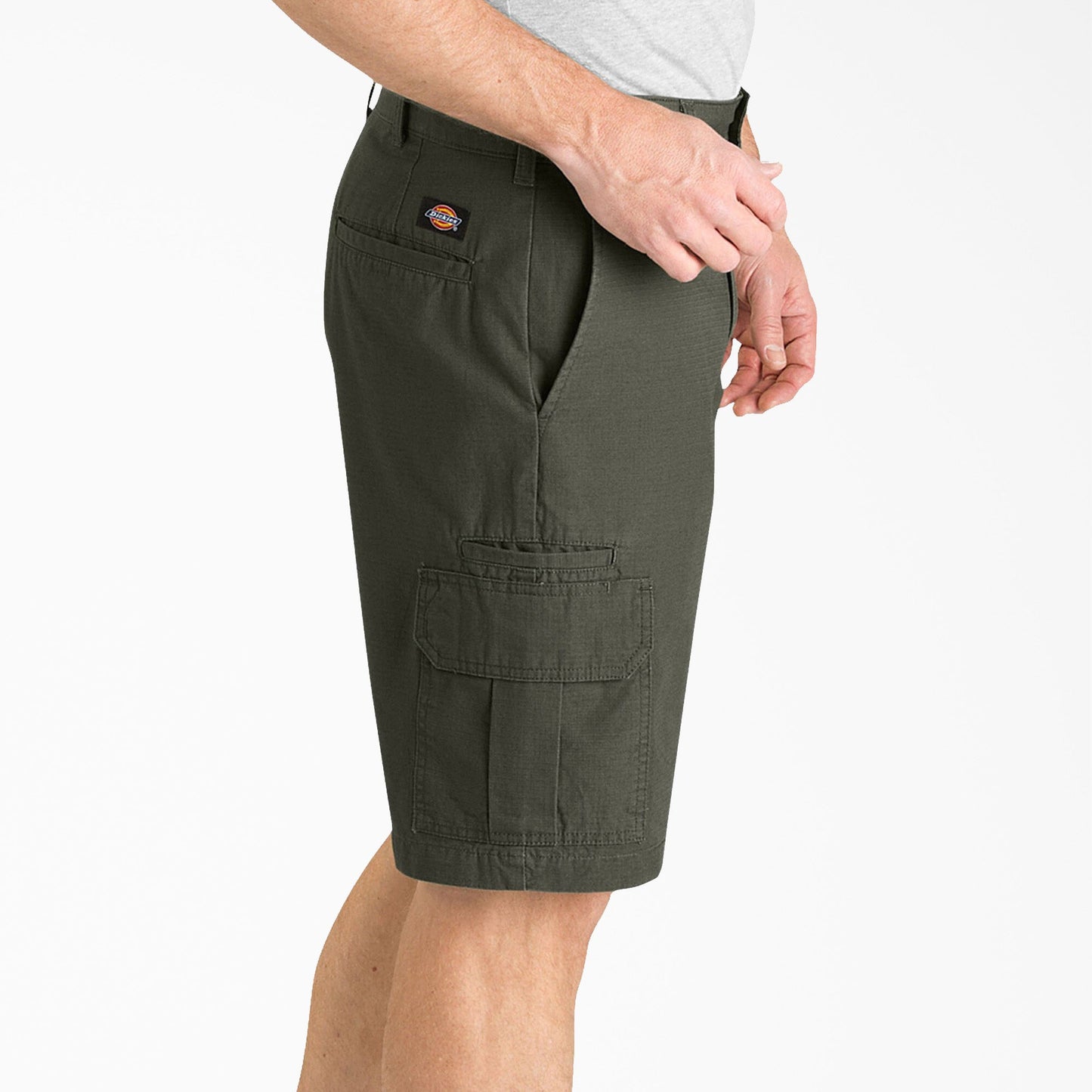 Relaxed Fit Ripstop Cargo Shorts, 11"