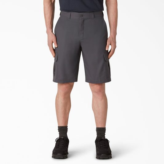 FLEX Cooling Active Waist Regular Fit Cargo Shorts, 11"