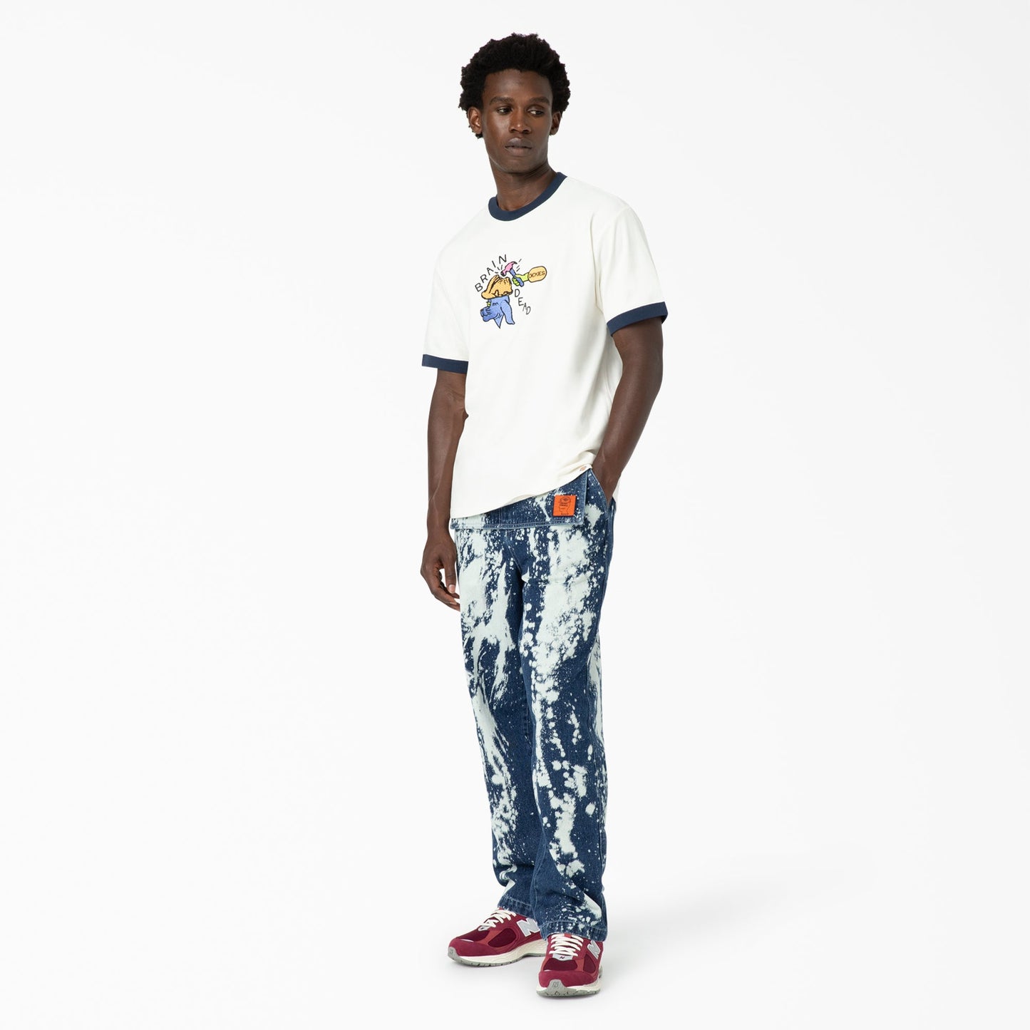 Brain Dead Embroidered T-Shirt