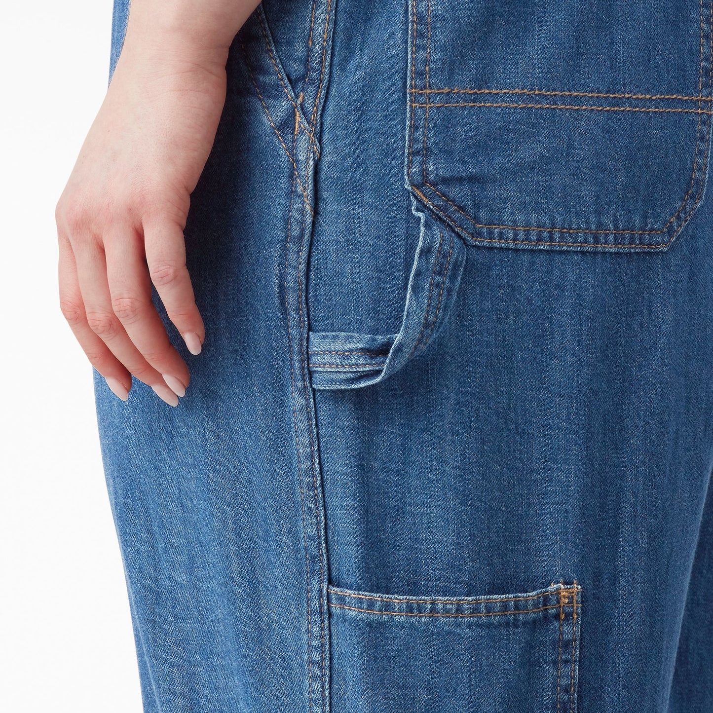 Women's Plus Relaxed Fit Bib Overalls