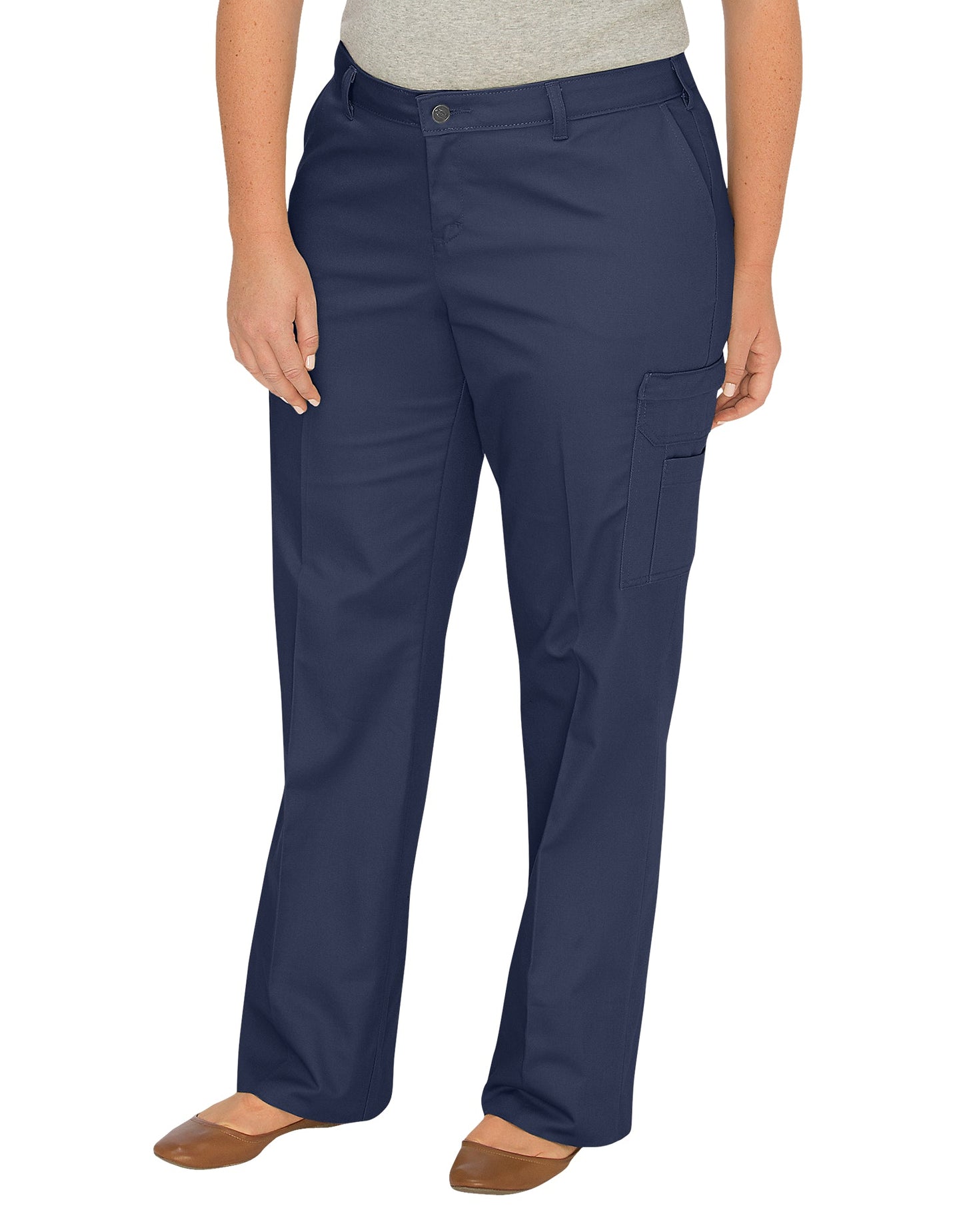 Women's Plus Relaxed Fit Straight Leg Cargo Pants