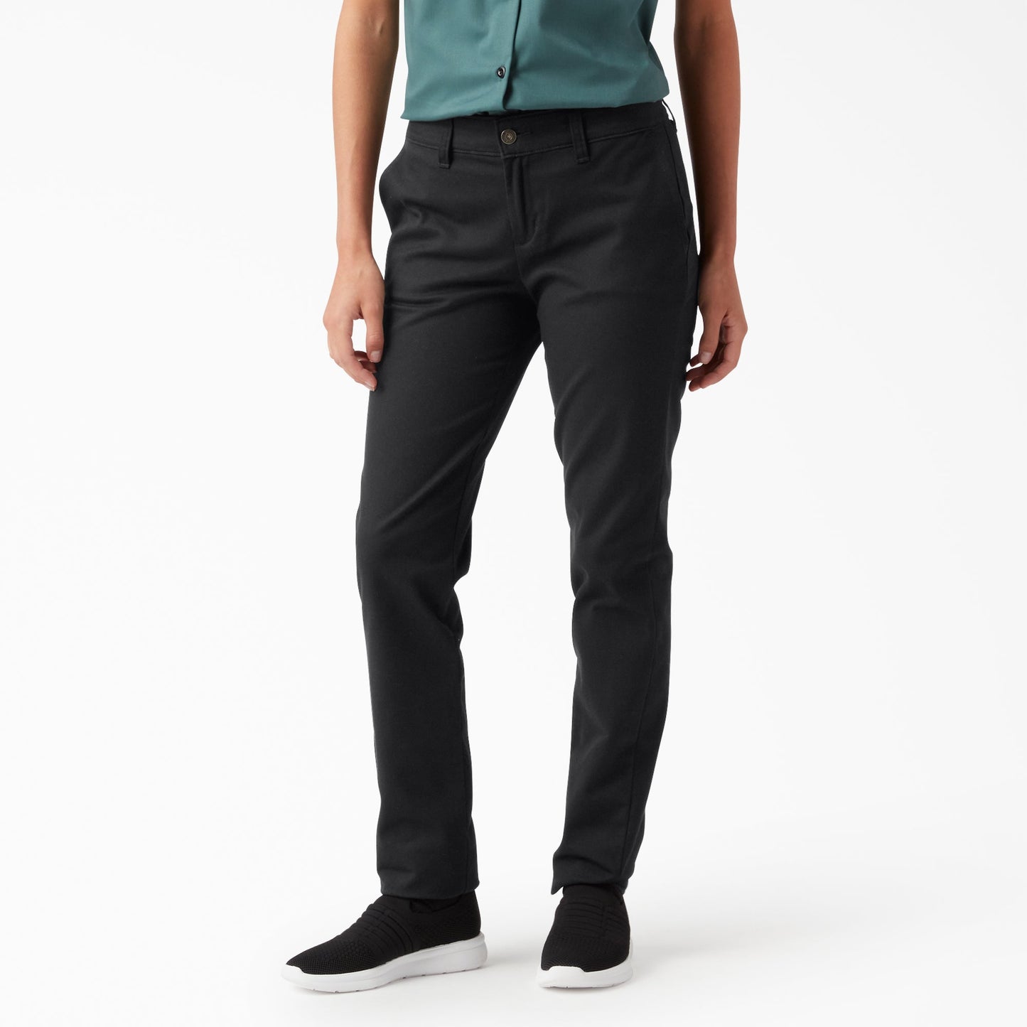 Women's Plus Mid Rise Skinny Leg Pants